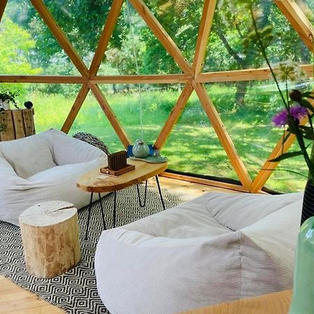 Dome Insolite Lichen Jacuzzi Et Petits-Dejeuners Inclus Gondrin Exteriör bild