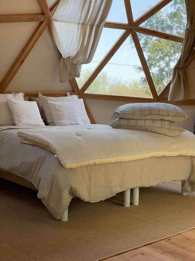 Dome Insolite Lichen Jacuzzi Et Petits-Dejeuners Inclus Gondrin Exteriör bild