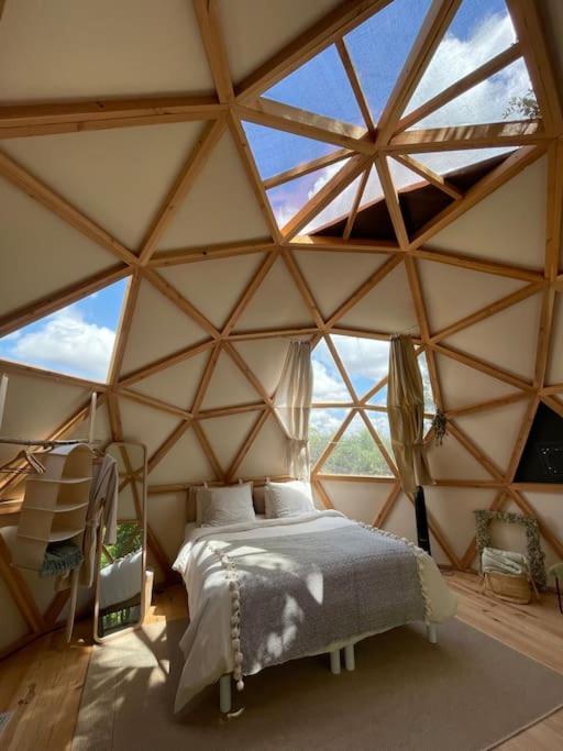 Dome Insolite Lichen Jacuzzi Et Petits-Dejeuners Inclus Gondrin Exteriör bild