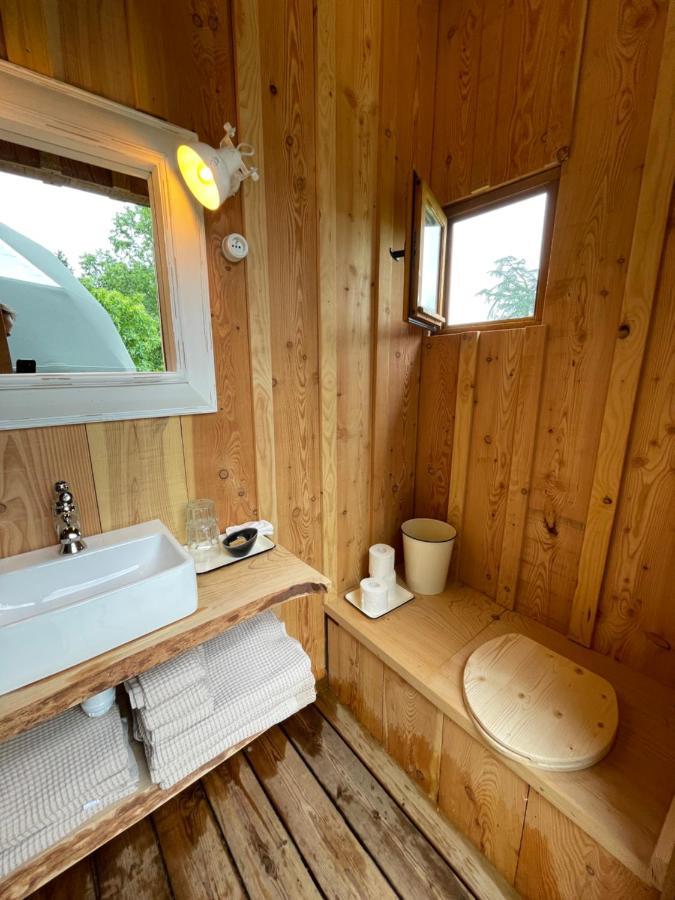 Dome Insolite Lichen Jacuzzi Et Petits-Dejeuners Inclus Gondrin Exteriör bild